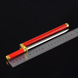 Armas Antigas Cosplay Espada, Modelo Simples, Oito Lados, Katana Metálica, Faca Medieval, Toy Figure, Ornamento Colecionável, 26cm - Image 3