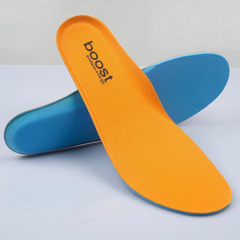 Palmilhas de calçados esportivos antiderrapantes, Palmilha de conforto para pés correndo cestas, Inserções de suporte do arco, 1 par - Image 1