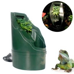 Réptil água potável fonte alimentação automática filtro bebedor lagarto camaleão répteis répteis anfíbio terrário acessórios - Image 1