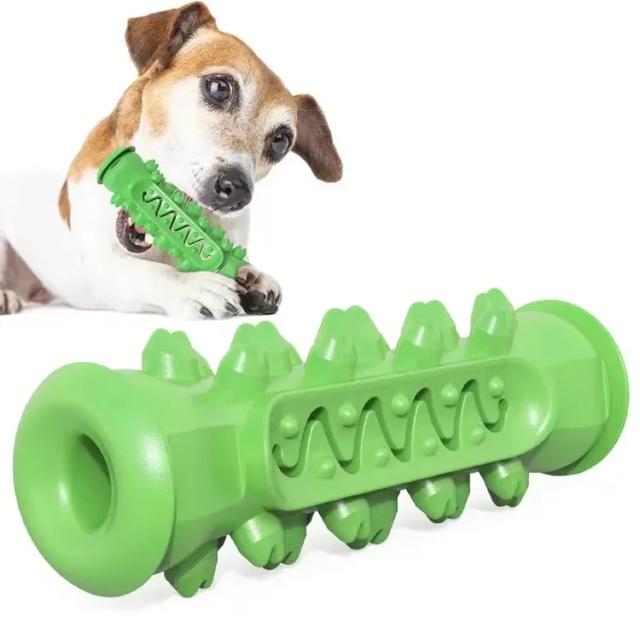 Escova de Dentes para Cães: Brinquedo Mastigável Macio e Durável para Limpeza Odontológica e Saúde Bucal do Seu Pet