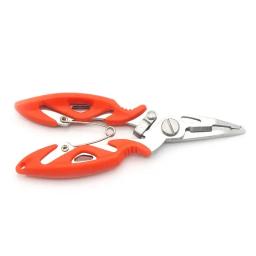 Alicate de pesca de tamanho pequeno, aço inoxidável, água doce, água salgada, removedor de gancho, tesoura, equipamento de pesca de metal - Image 6
