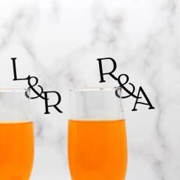 Personalizado Acrílico Bebida Marcador, Decoração do partido, Festa de Casamento, Bebida Tags, Champanhe, Coquetel, Encantos, Agitadores, 50 Pcs - Image 5