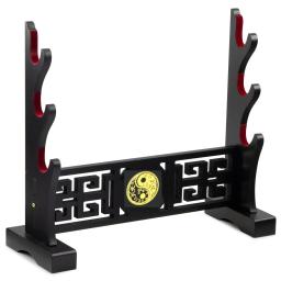Suporte de espada Exibição de armas Veludo Proteger Espada Cremalheira Katana Genji Samurai Japonês Blade Gladius Templários Medieval Stand -Taichi - Image 2
