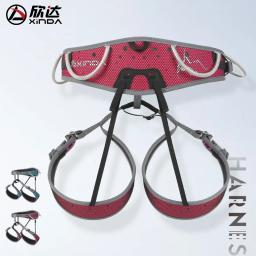 Metade do Corpo Cinto de Segurança, Leve Outdoor Escalada Drop velocidade, Competitiva Competição Parede Escalada, P523 - Image 2