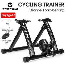 WEST BIKING-Home Sports Bike Trainer, Treinamento Indoor, Resistência Magnética, 26-28 ", Treinador De Ciclismo De Montanha De Estrada, Rolo De Bicicleta - Image 1