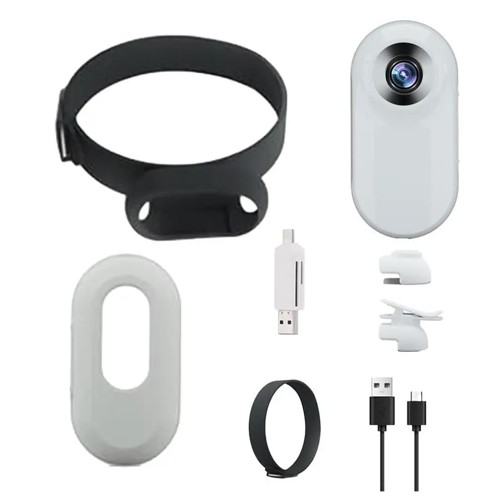 Pet Collar Camera com Registros de Vídeo, HD Mini Sports Camera, Gargantilha Cat, Dog Tracker, Não Wi-Fi Necessário, Pet Acessórios - Image 1