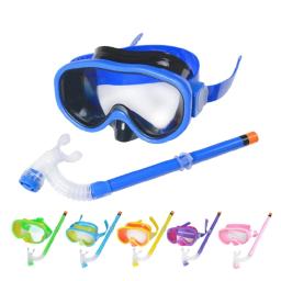 Conjunto snorkel infantil, equipamento mergulho para crianças, óculos natação unissex, mergulho anti-nevoeiro, combo snorkel superior seco - Image 2