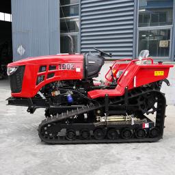 Trator de esteira multifuncional 25-120HP, mini cultivador rotativo robótico, preço - Image 1
