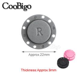 22mm botão magnético invisível snap escondido fivela prendedor para diy saco roupas cardigan jaqueta decoração acessório de costura - Image 3