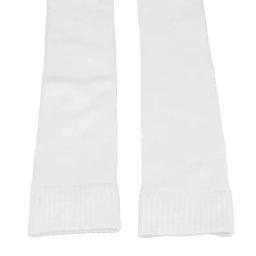 1 Par Esgrima Meias Espessamento Algodão Unisex Meias de Proteção Esgrima para Epee Sabre e Folha Mulheres Homens Branco - Image 5