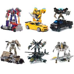 Brinquedos de transformação bmb baiwei op comandante bumbleb hound shockwave grimlock prowl ironhide figura modelo ação robô deformado - Image 2
