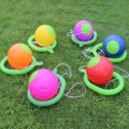 Pular bola brinquedos divertidos ao ar livre bola exercício coordenação e força reação treinamento balanço bola equilíbrio hop clássico pular brinquedo - Image 6
