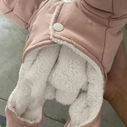 Inverno roupas para cães de lã quente animais de estimação macacões para cães pequenos pomeranian dachshund filhote de cachorro casaco moda sólida roupas para animais de estimação traje - Image 6