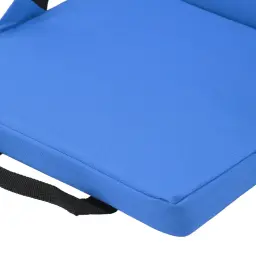 Cadeira portátil e dobrável com encosto, Assento confortável do estádio, Almofada para Camping ao ar livre e Praia - Image 4