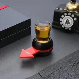 Vidro rotativo Cup Board Game, Spinner tiro, Seta, Cerveja, Vinho, Beber, Vidro, Kit Cup, Tabela, Entretenimento em casa - Image 5