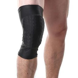 WOSWEIR 1PC Honeycomb Basquete Joelheiras Short Design Compressão Leg Mangas Joelheira Voleibol Protector Brace Suporte - Image 4