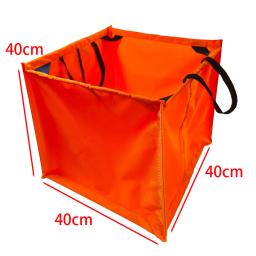 3 cor náilon dobrável cubo escalada arborista jogar linha corda dobrável saco de armazenamento para acampamento caminhadas escalada acessório - Image 2