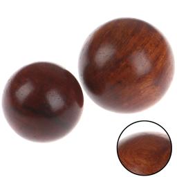 Massagem Handebol para Alívio do Estresse, Bola de Madeira Mogno, Fitness Health Ball, Relaxamento das Mãos, Meditação e Exercício, 5cm, 6cm - Image 5