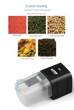 Alimentador automático de peixes com Wi-Fi, Alimentador Pet Inteligente, aquário, Timed Alimentação Goldfish Turtle Aquarium, alimentado por bateria - Image 6