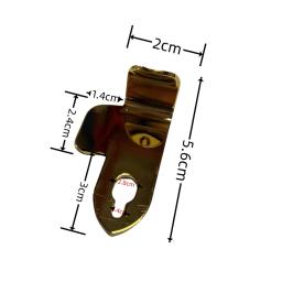 Metal Saxofone Polegar Suporte Gancho, Mão Direita, Alto, Soprano, Tenor, Sax, 5.7x2cm, Alivia Fadiga, Alta Qualidade, 1Pc - Image 3