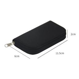 Cartão de memória coletar saco cartão sd carrying caso titular carteira com 22 slots para cf/sd/micro sd/sdhc/ms/ds cartão saco jogo câmera sd - Image 4