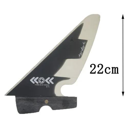 Impermeável anti-erva daninha Freeride Fin cauda caixa, lona grama, prancha, único furo, apuramento prancha, Windsurf Fin HD - Image 1