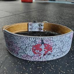 Cinto halterofilismo fitness para homens e mulheres, estilo Samurai Sword, cinto de levantamento de peso para treino, cinto powerlifting para deadlift - Image 1