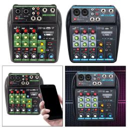 Mixer De Áudio Digital Para Gravação De Música, Desempenho De Banda, 4 Canais - Image 4