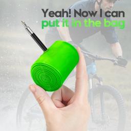 Cyclami tubo interno de bicicleta ultraleve, 26 27.5 29 polegadas, mtb, material tpu, pneu 45mm, válvula francesa, super leve, anti-oxidação - Image 5