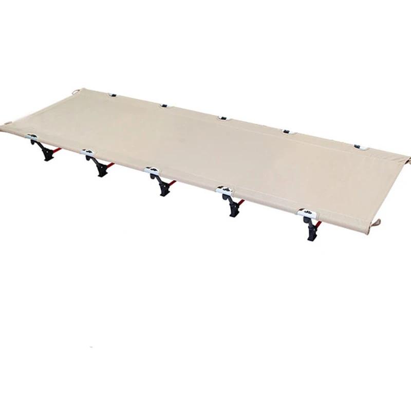 Ultralight Folding Camping Cot, Travel Camp Bed, Almofada de dormir ao ar livre, Mat, Capa de colchão para caminhadas, pesca, piquenique - Image 1