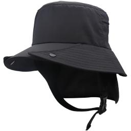 Chapéu de pescador destacável, protetor solar, boné de surfe, aba grande, safari aventura, pesca, secagem rápida, ciclismo, UPF50 Plus - Image 5