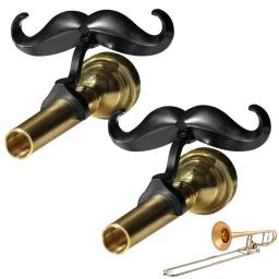 Multipurpose Trombone Clip On Mustache Gear, Acessório Eufónio, Bem-humorado, Conveniente - Image 4
