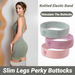 Faixas elásticas de treino antiderrapante agachamento portátil glúteo coxa yoga equipamentos de ginástica resistência para pernas e bunda quadril espólio fitness - Image 1