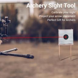 Seta Laser Sight para Bow Composto, Tiro com arco tático Bore Sight, Red Dot Laser, Besta Boresighter, Target Shooting Caça - Image 6