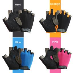 Anti-derrapante Luvas Fingerless Luvas Luvas Luvas Luvas Táticas Luvas de Ciclismo dos homens das mulheres Respiráveis Equipamento - Image 1
