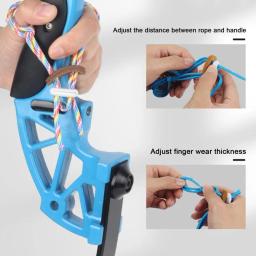 Tiro com arco durável Finger Sling com cinta elástica ajustável, Acessório seguro, Desgaste para a precisão - Image 2