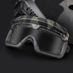 Óculos Tactical Airsoft Paintball, Windproof, Anti Fog, CS Wargame, Caminhadas, Proteção UV, Fits para capacete tático - Image 6