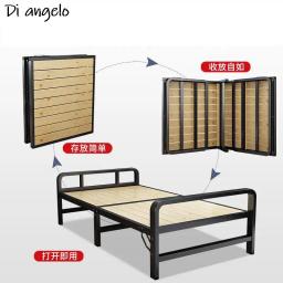 Cama dobrável portátil para adultos, soneca dobrável, cama de escolta retrátil, mobília doméstica simples, instalação gratuita - Image 1