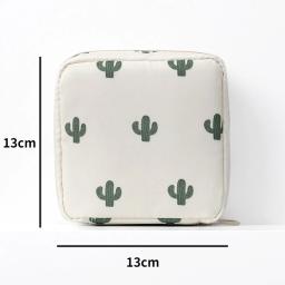 Almofadas sanitárias portáteis Saco de armazenamento para mulheres, Tampon Pouch, Guardanapo Sacos Cosméticos, Ladies Makeup Bag, Girls Hygiene Pad, Organizer - Image 6