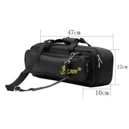 SLADE-Waterproof Oxford Cloth Flute Box com alça, bolsa portátil, caso, 16 furos - Image 6