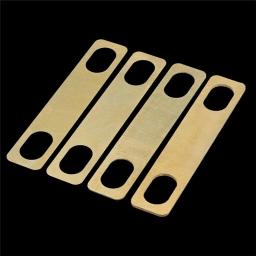 Guitarra pescoço placa junta acessórios de substituição, 4pcs, novo - Image 4