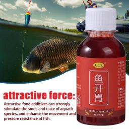 Peixe forte Atrativo para a pesca selvagem, 100ml isca líquida com aminoácido, fragrância de sangue, acessórios de pesca, 1 parte - Image 1