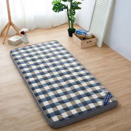 Dobrável Anti-Ácaro Tatame Colchão, Topper do Chão, Almofada de Cama, Macio, Respirável, Grosso, Único, Duplo, King Size - Image 1