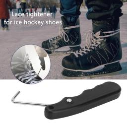 Roller hockey patinação ferramenta ergonômico patins de hóquei laço aperto com gancho estendido tightener skate tie patinação no gelo ferramenta peças - Image 2