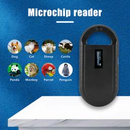 Handheld Microchip Reader para Pet ID, Transponder Chip, Scanner ID Animal, USB, cão, gato, cavalo, FDX-B, ISO11784, ISO11784, 134.2Khz - Image 2