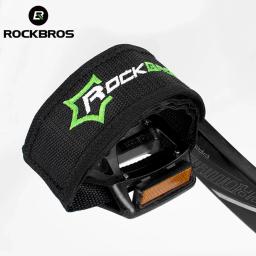 Rockbros bicicleta pedal capa alça de pé ultraleve anti-deslizamento pedal, ciclismo pedal cinto de alta resistência duplo-lado acessórios da bicicleta - Image 1