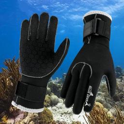 Luvas de Neoprene Wetsuit, mergulho, mergulho, surf, mergulho, à prova de frio, 3mm - Image 3
