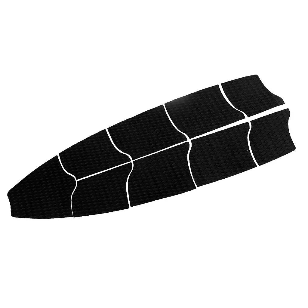 Almofada de tração com almofadas da cauda, prancha de surf, longboard, aperto deck, tamanho completo, adesivo, 2 cores, 9 pcs set - Image 1