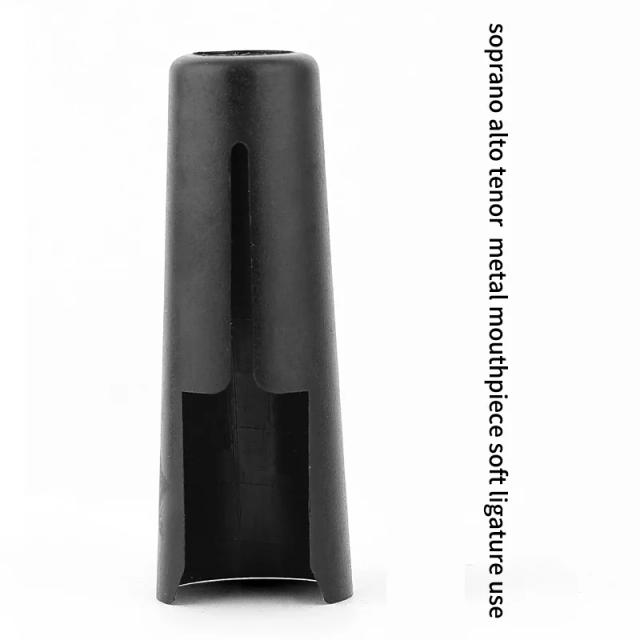 Bocal de Borracha Macia para Saxofone Alto, Tenor e Clarinete - Uso Confortável e Leveza Ideal