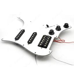 1 pçs ssh pickguard captador de guitarra elétrica fiação carregado prewired pickguard ssh guitarra pickguard scratchplate captador conjunto - Image 6